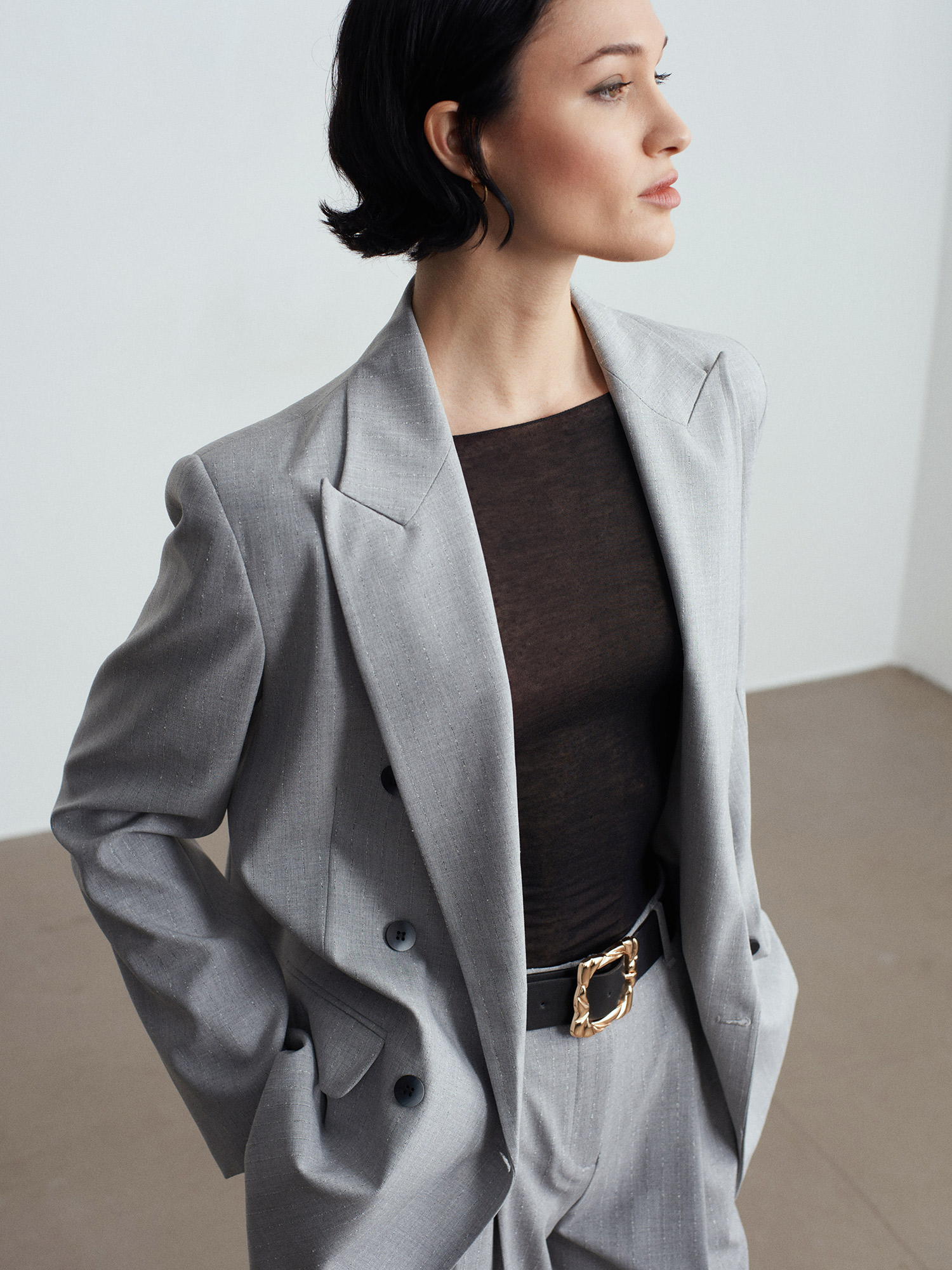 60783 Kruvaze Blazer Ceket